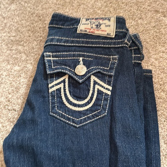 True religion dark jeans, straight leg - Picture 3 of 3